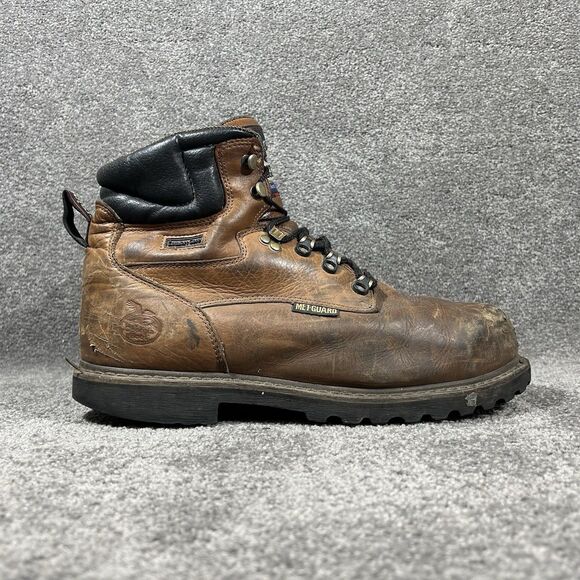 Georgia Boot Hammer Internal Metatarsal G6315 Men’s Sz 13 W Steel Toe Work Boots - Picture 1 of 14